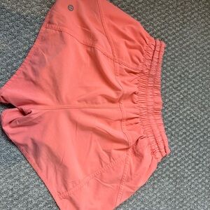 Lululemon Coral Athletic Shorts